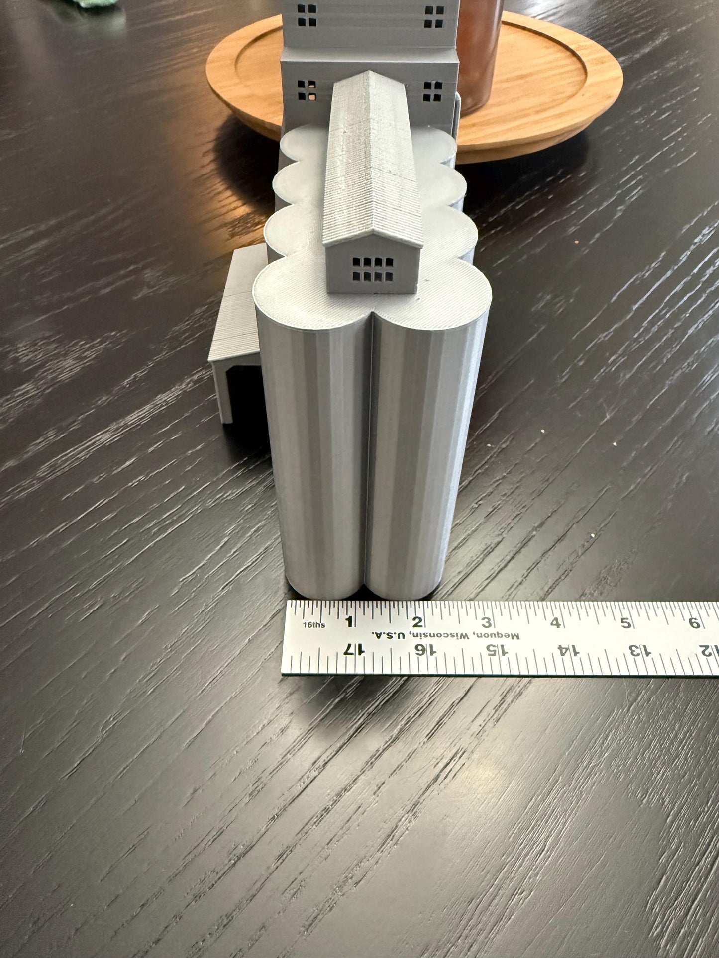 Grain Elevator Silos - N Scale 1:160 | NO ASSEMBLY