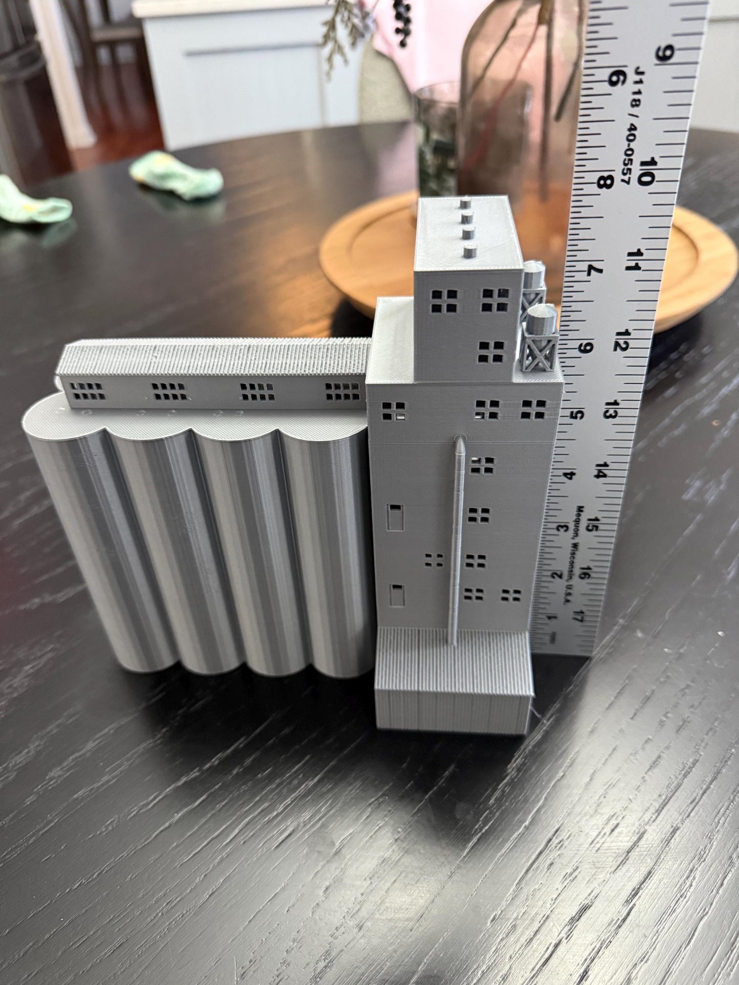 Grain Elevator Silos - N Scale 1:160 | NO ASSEMBLY