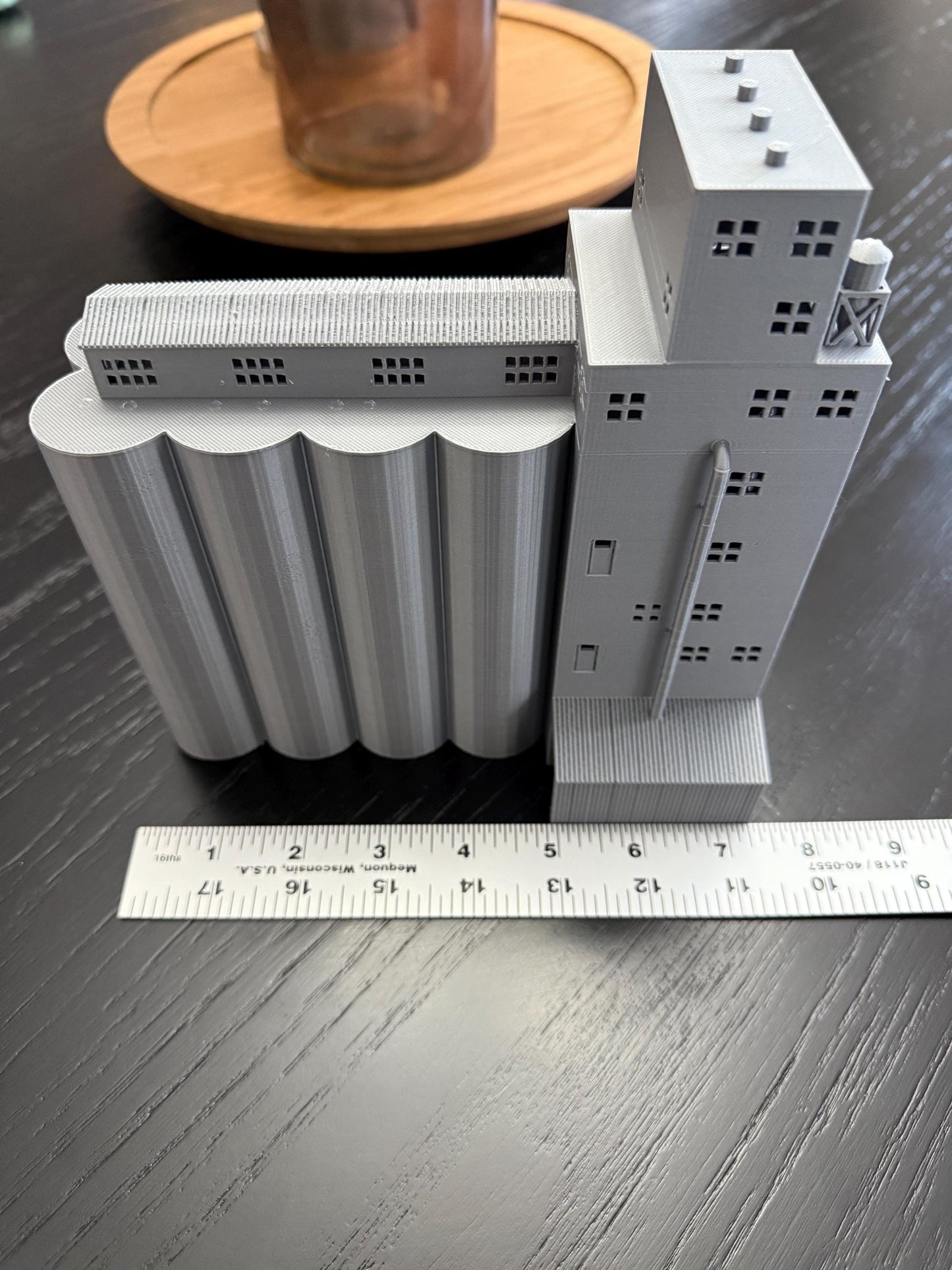 Grain Elevator Silos - N Scale 1:160 | NO ASSEMBLY
