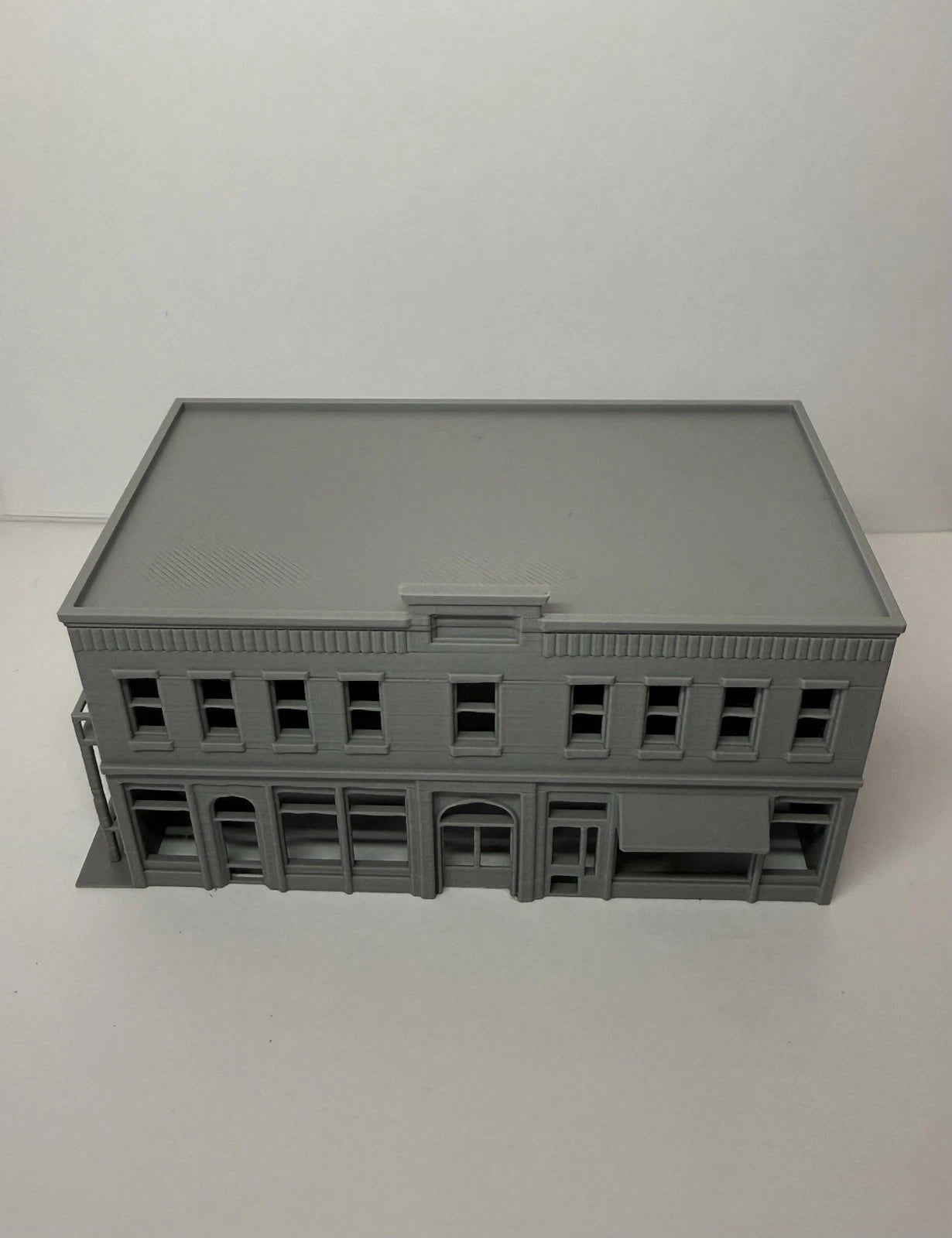 N Scale Commercial Building 1:160 Gauge - Downtown Building - Built And Ready - Graham’s Models