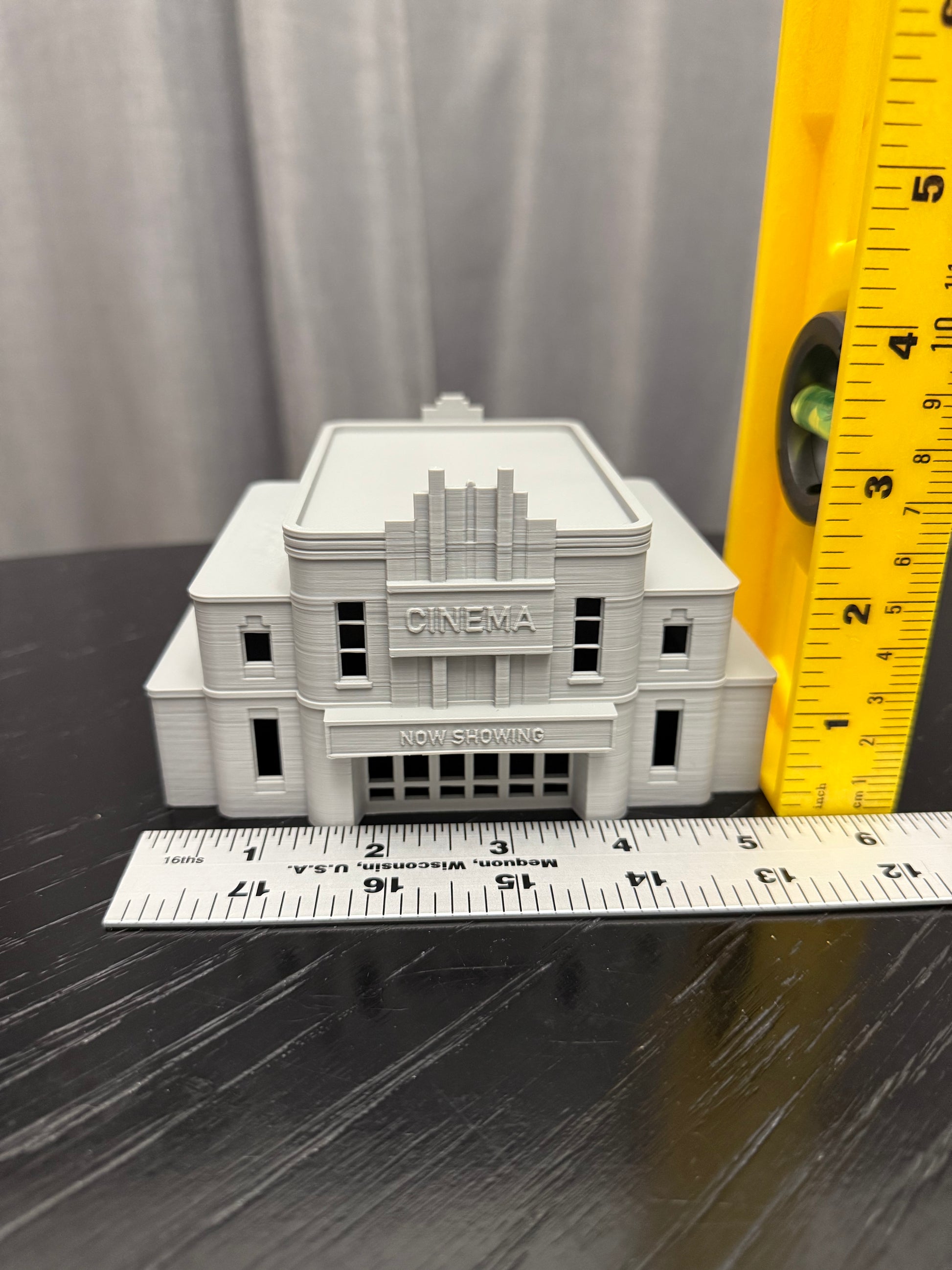 N Scale Movie Theater - Cinema 1:160 Gauge - Prebuilt and Assembled - Graham’s Models
