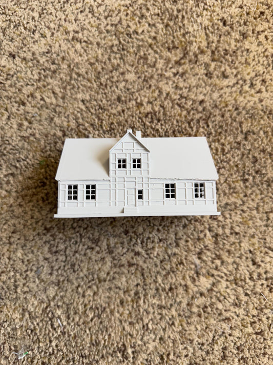 Half Timbered House - N Scale 1:160 | NO ASSEMBLY REQUIRED
