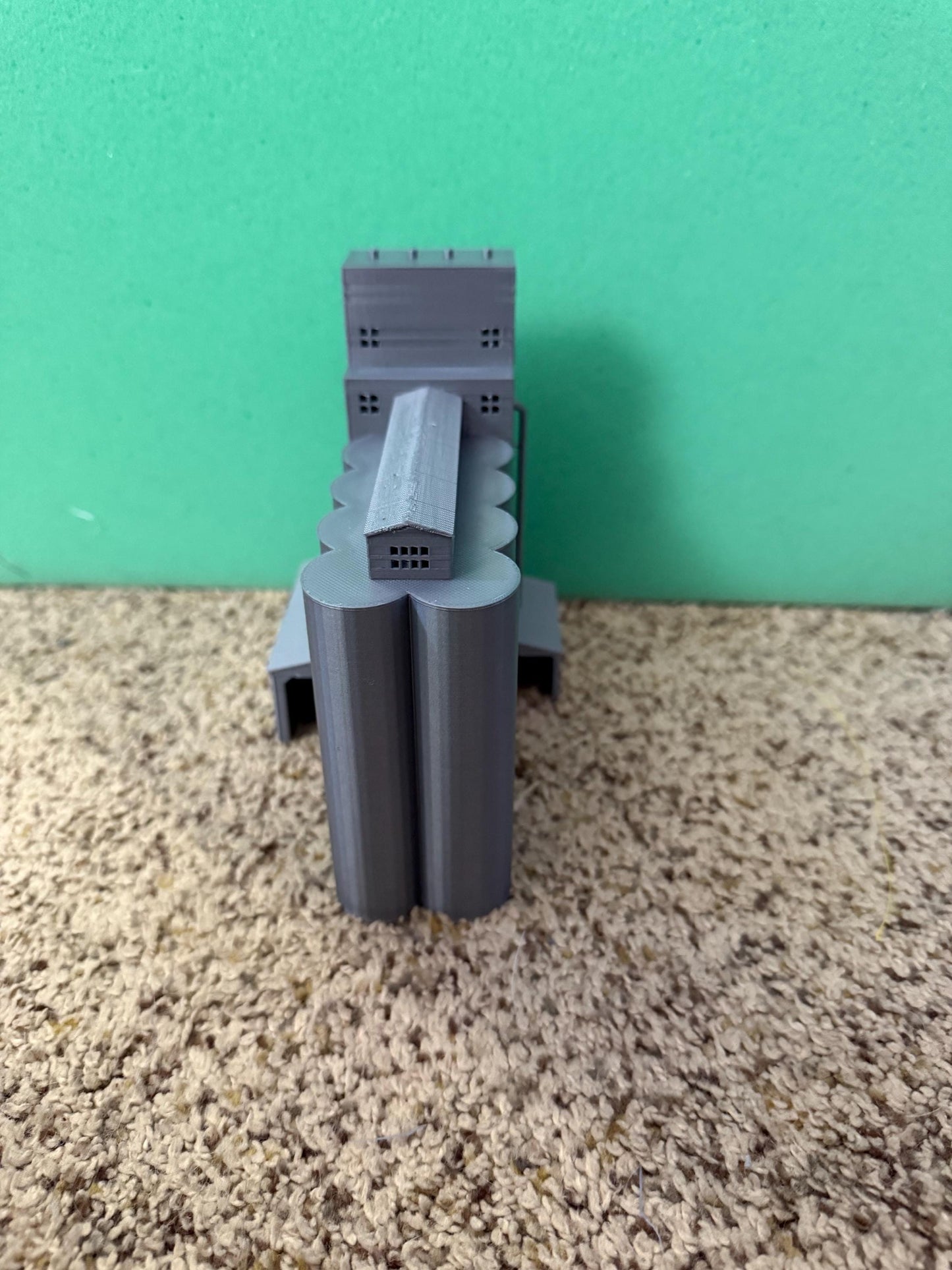 Grain Elevator Silos - Z Scale 1:220 | NO ASSEMBLY