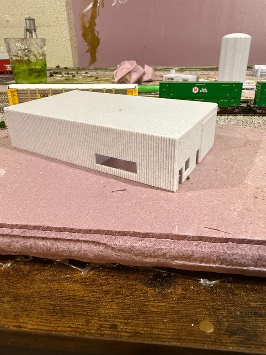 Generic Industrial Warehouse Plant - N Scale 1:160