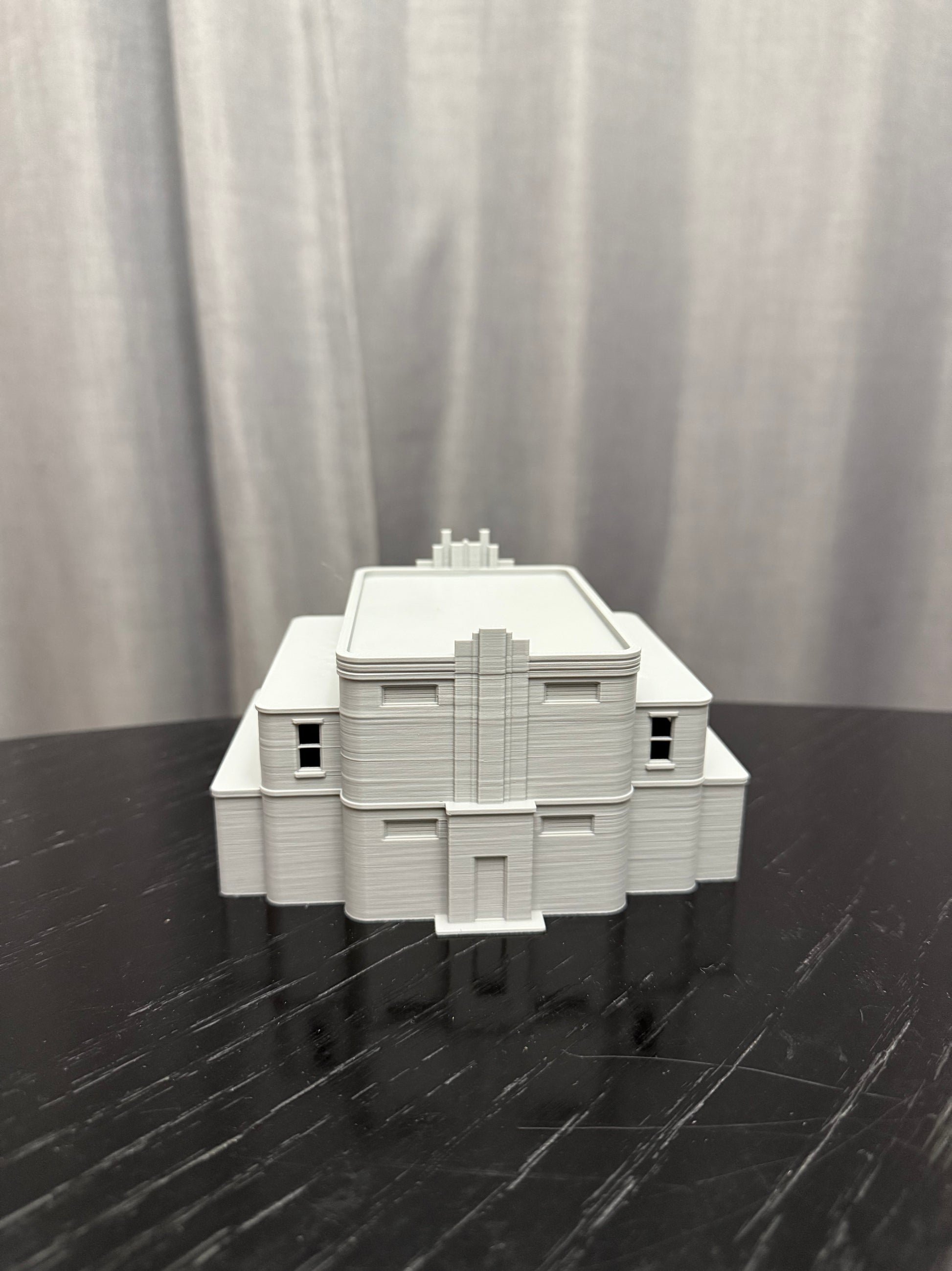 N Scale Movie Theater - Cinema 1:160 Gauge - Prebuilt and Assembled - Graham’s Models