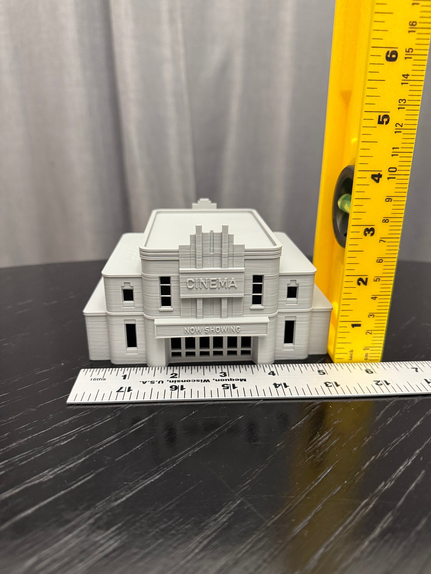 N Scale Movie Theater - Cinema 1:160 Gauge - Prebuilt and Assembled - Graham’s Models