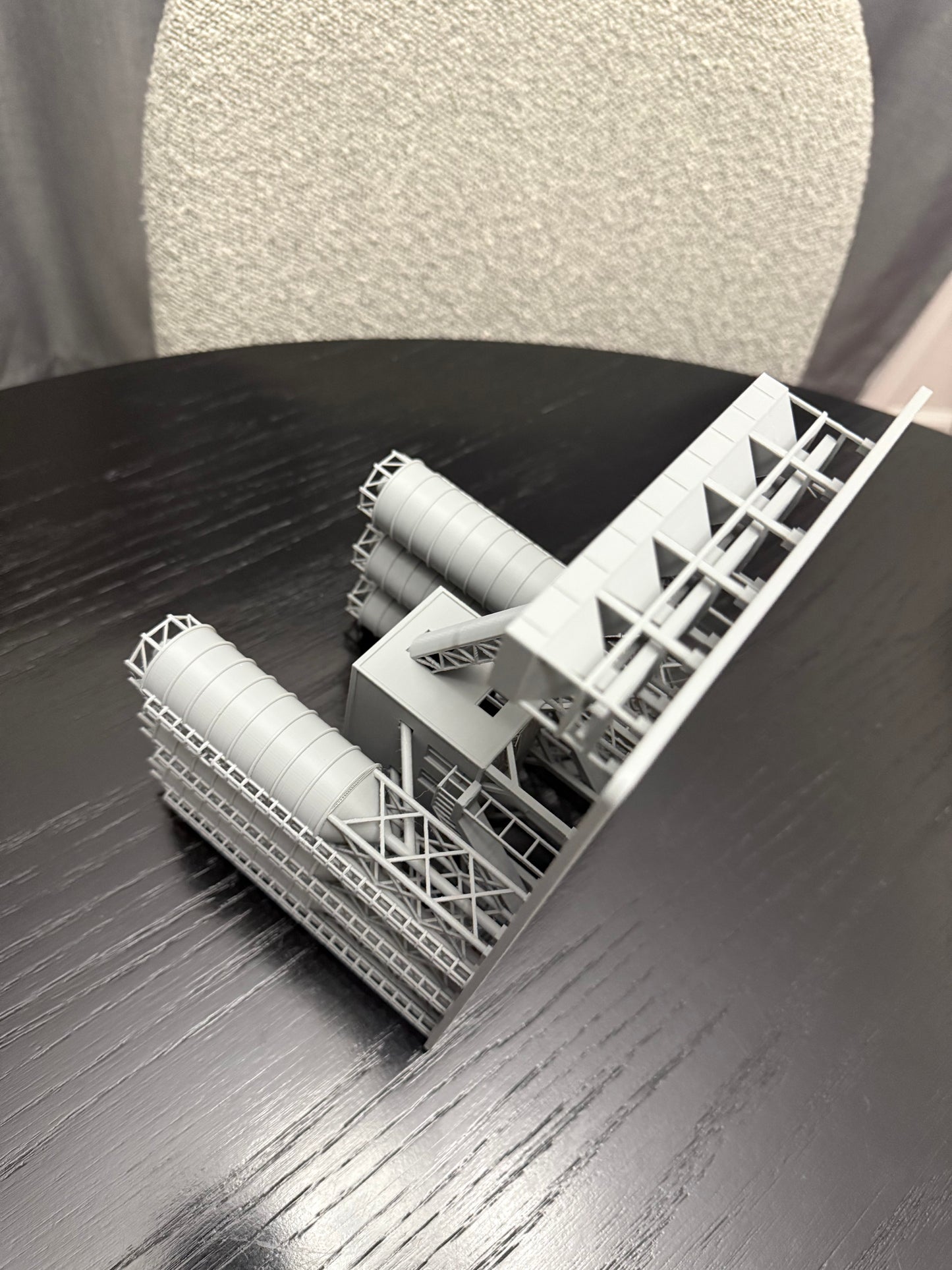 N Scale Cement Plant Concrete Factory / 1:160 Gauge / Prebuilt and Assembled - Graham’s Models