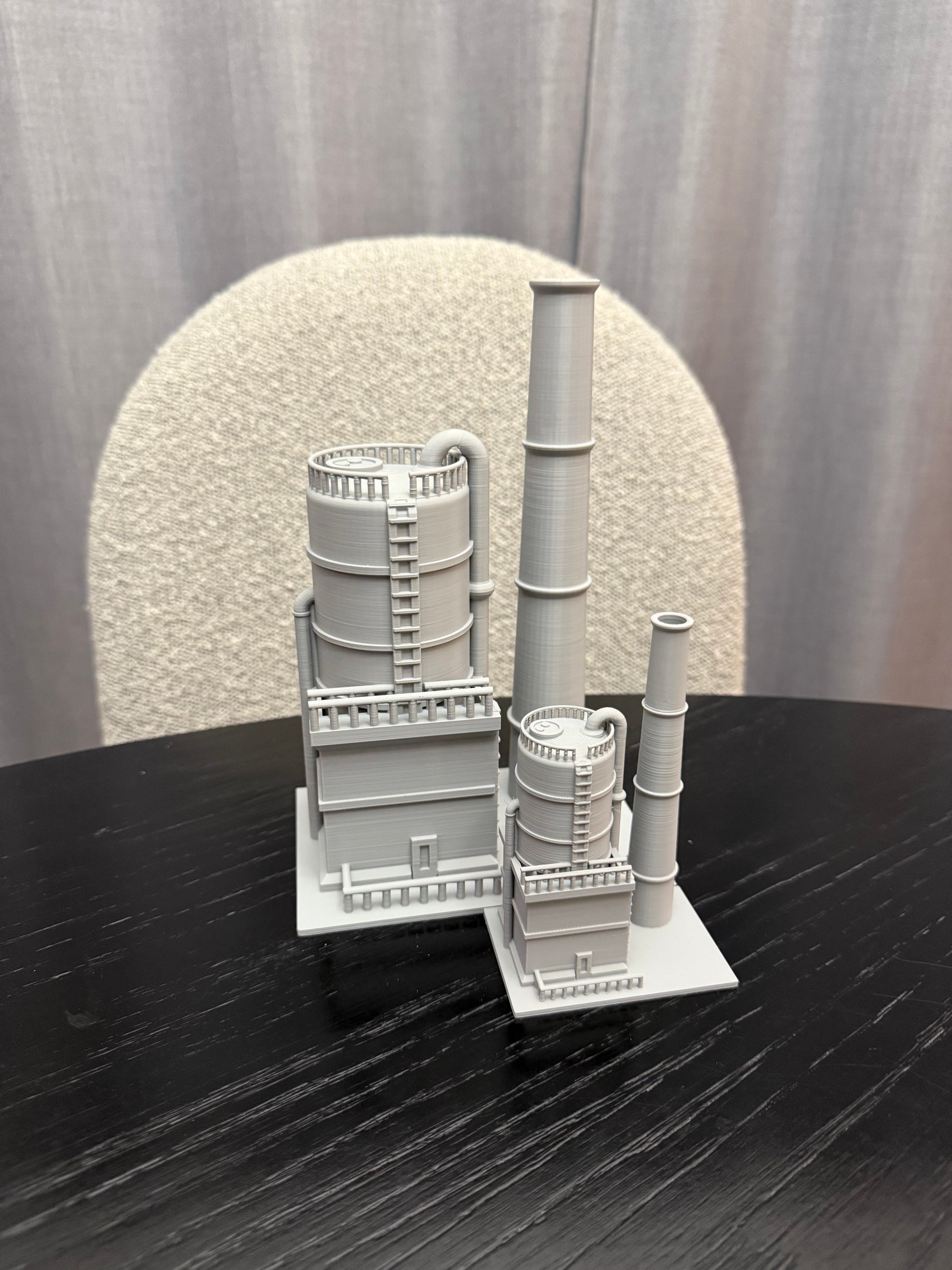 HO Scale Small Oil Refiner / 1:87 Gauge/ Built And Ready - Graham’s Models