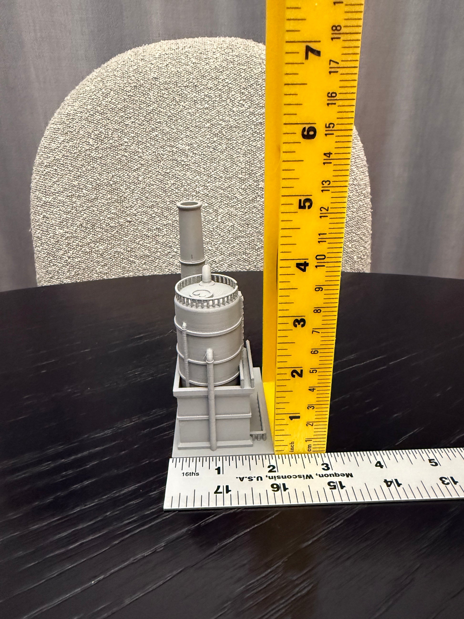 N Scale Small Oil Refiner / 1:160 Gauge/ Built And Ready - Graham’s Models