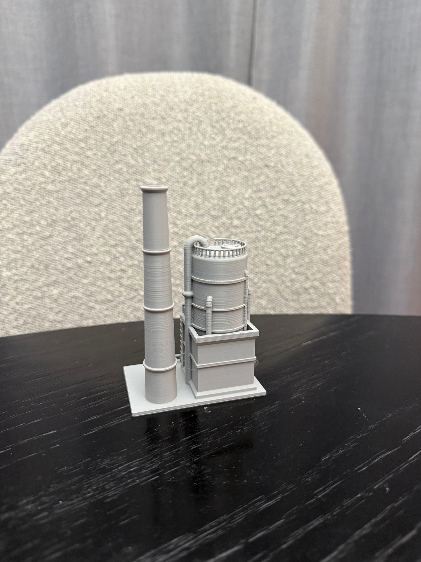 N Scale Small Oil Refiner / 1:160 Gauge/ Built And Ready - Graham’s Models