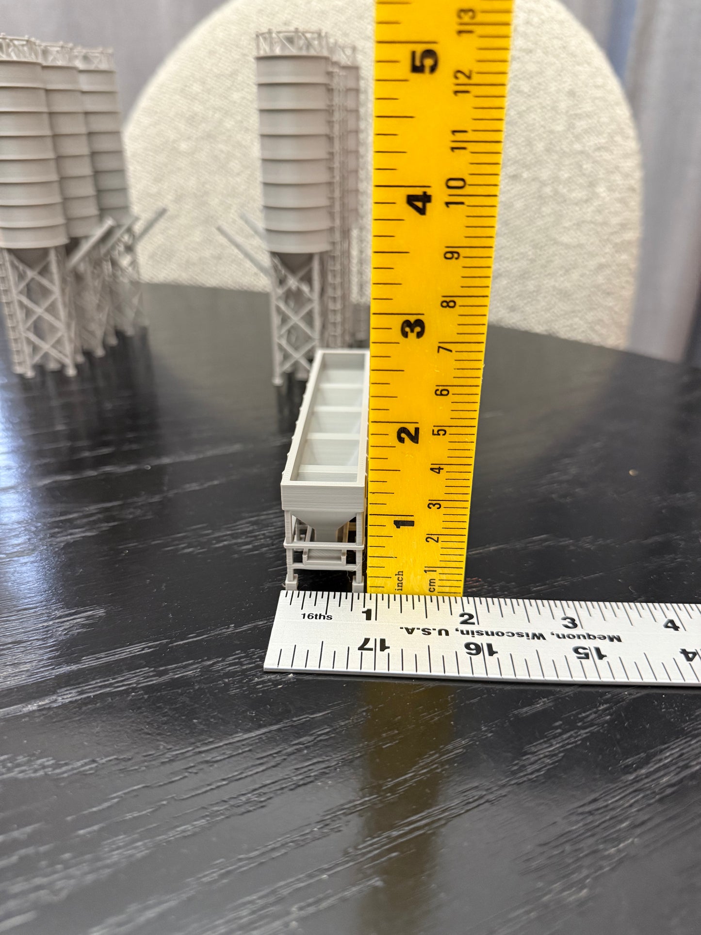 N Scale Cement Plant Concrete Factory - NO BASE VERSION - Mostly Assembled - Graham’s Models