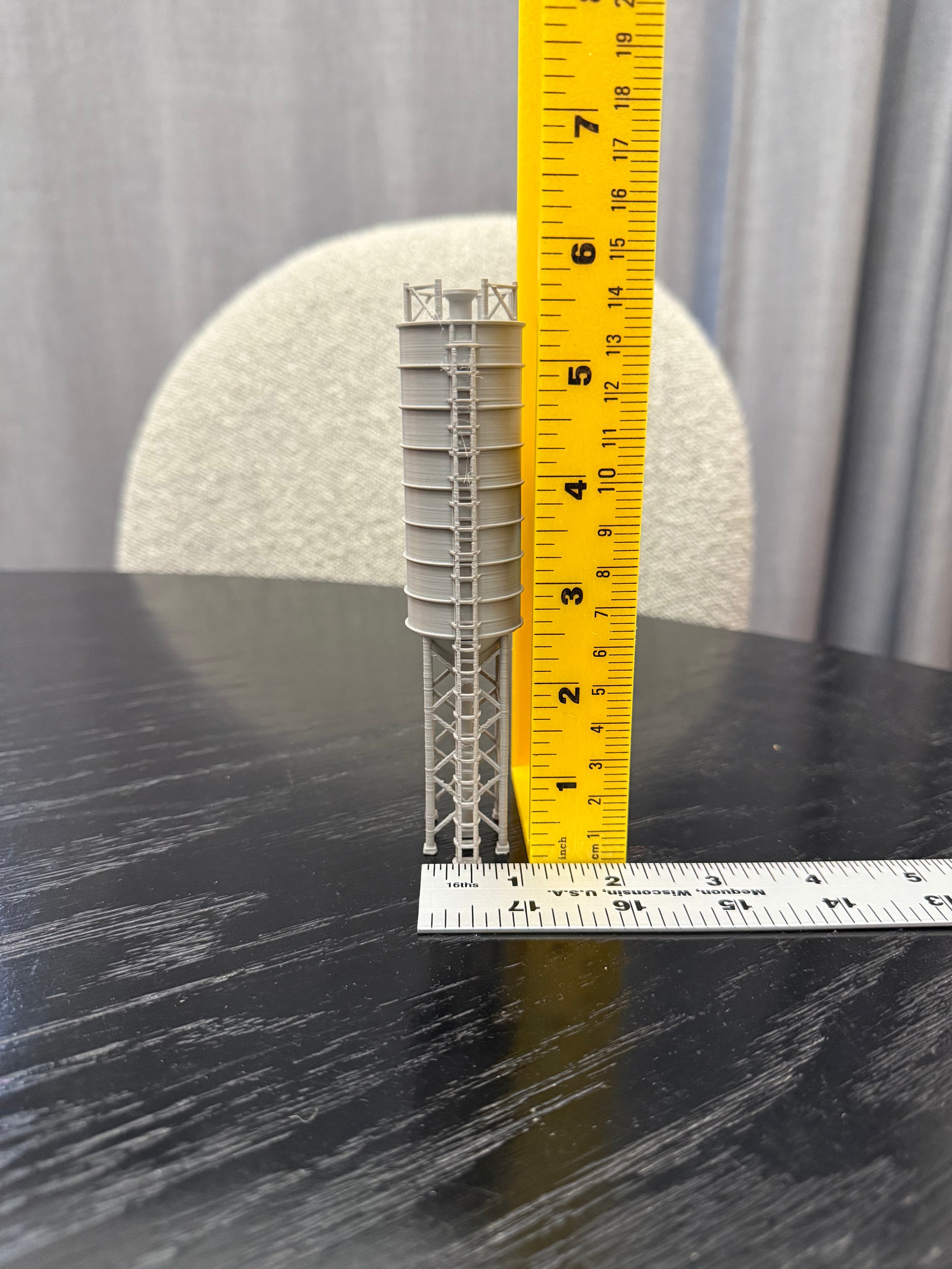 N Scale Cement Plant Concrete Factory - NO BASE VERSION - Mostly Assembled - Graham’s Models