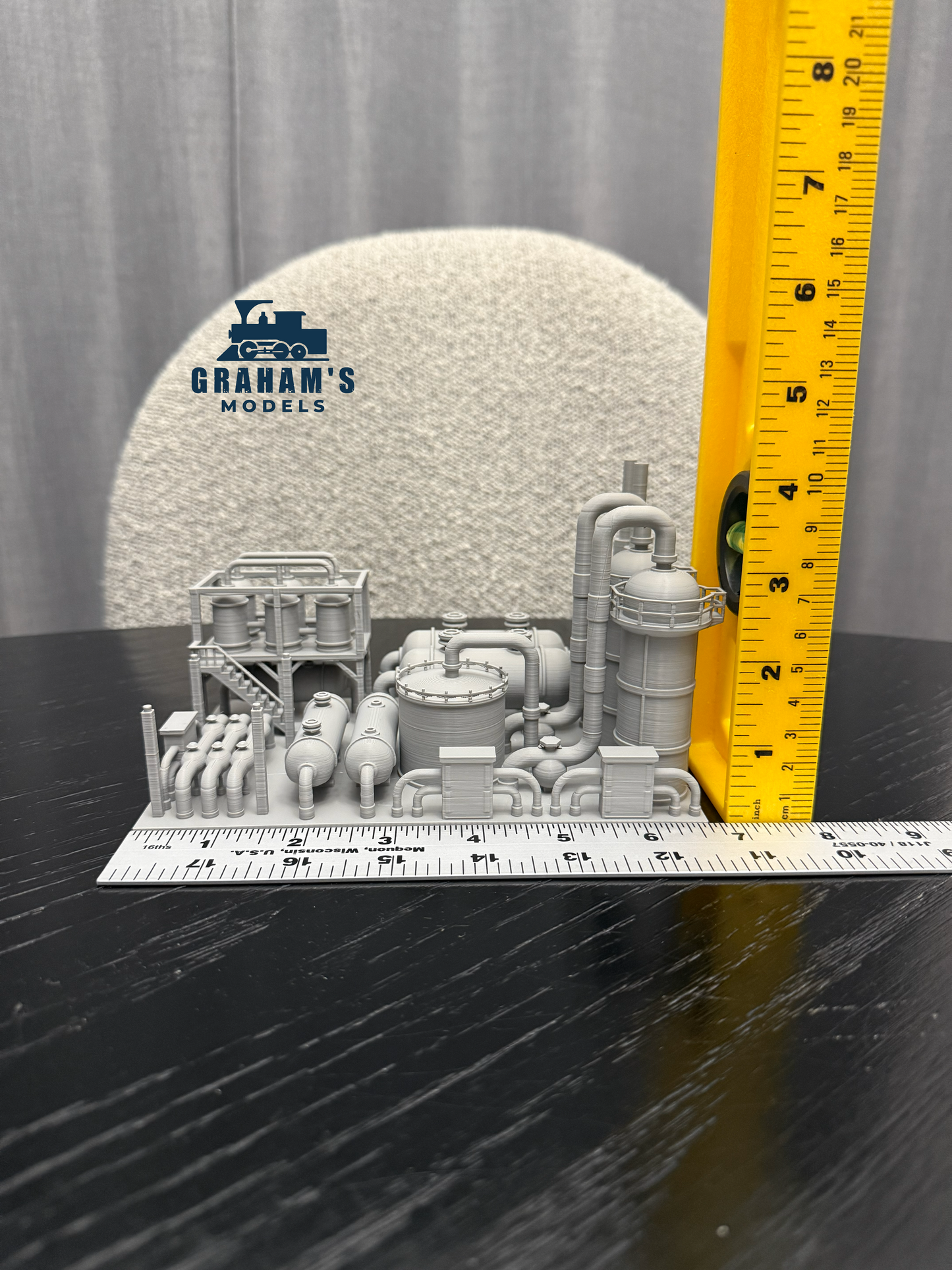 N Scale Fuel Storage Distribution Facility / 1:160 Gauge/ No Assembly Required - Graham’s Models