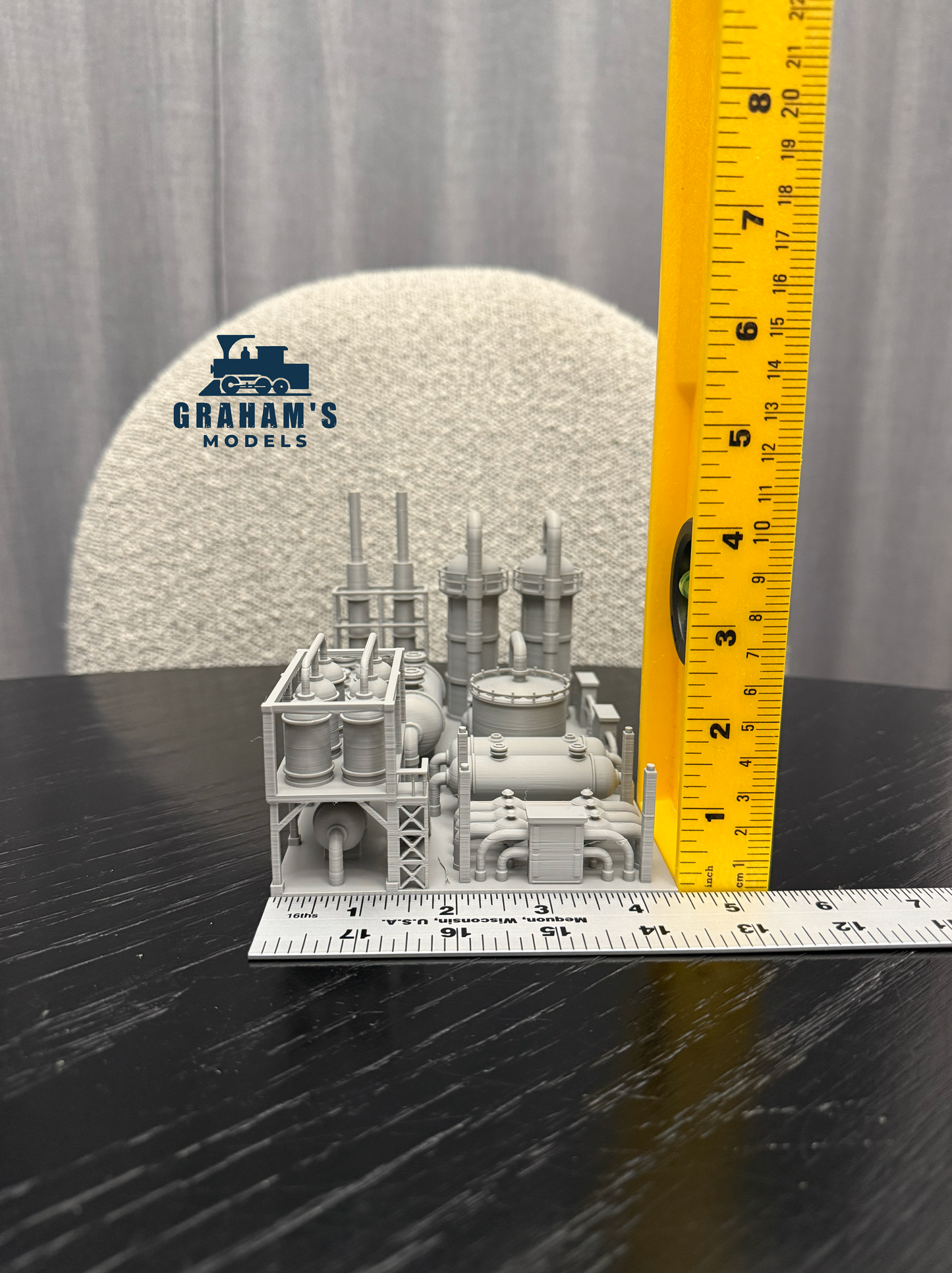 N Scale Fuel Storage Distribution Facility / 1:160 Gauge/ No Assembly Required - Graham’s Models