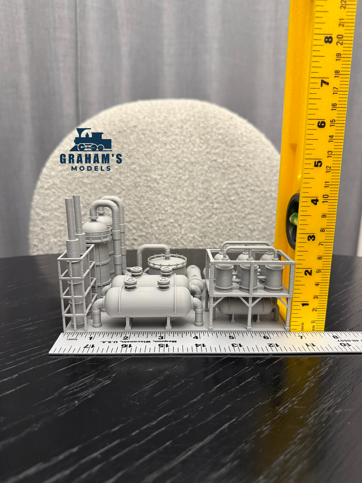 N Scale Fuel Storage Distribution Facility / 1:160 Gauge/ No Assembly Required - Graham’s Models