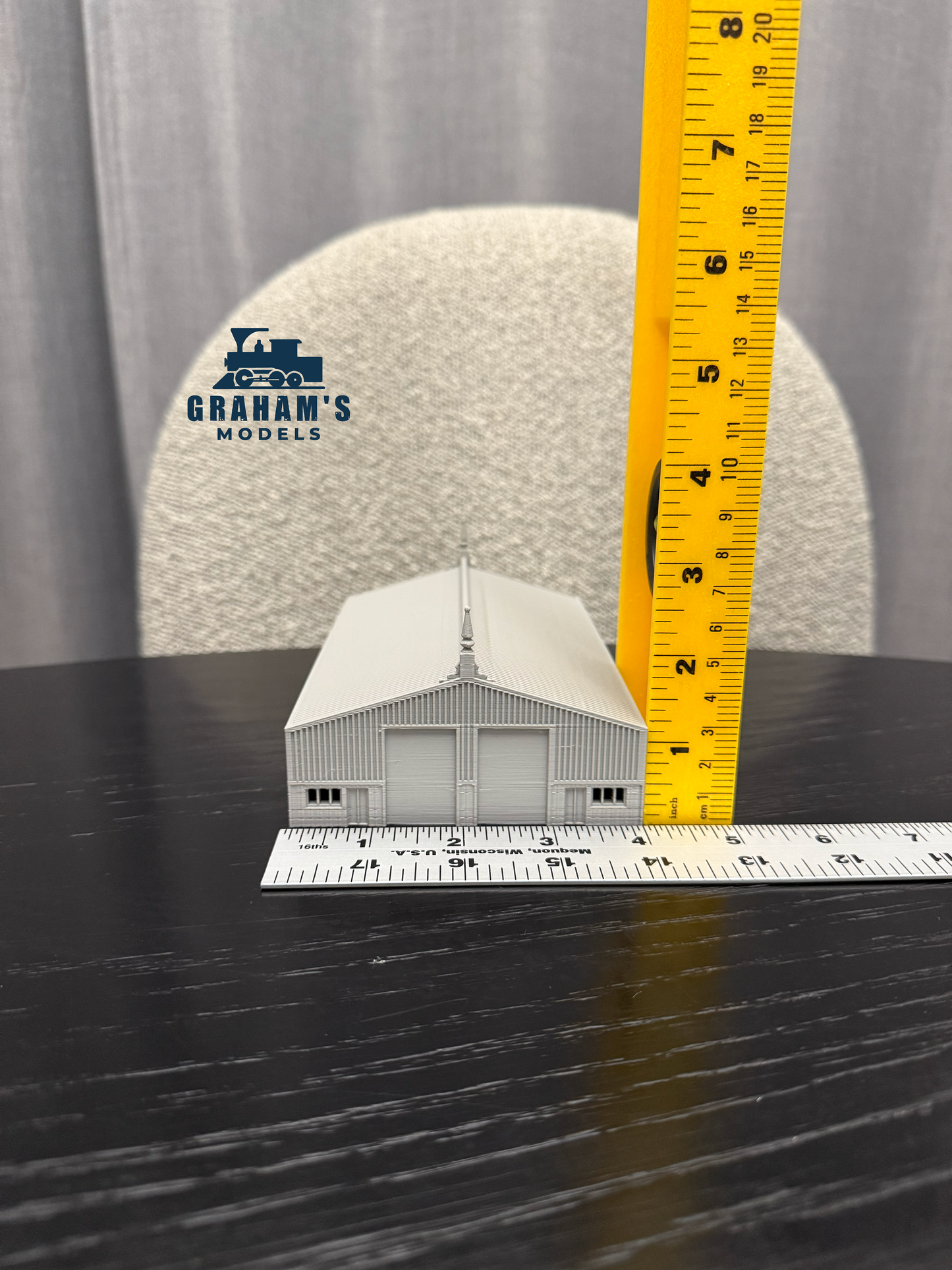 N Scale Warehouse Factory Built Up - 1:160 Gauge - Preassembled - Graham’s Models