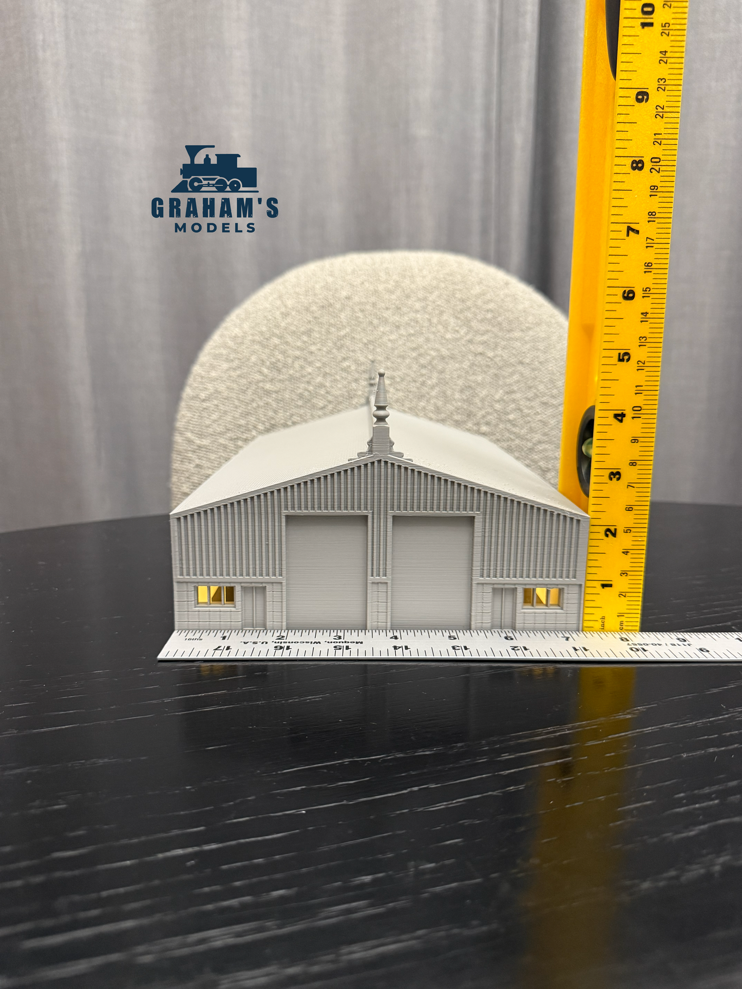 HO Scale Warehouse Factory Built Up - 1:87 Gauge - Preassembled - Graham’s Models