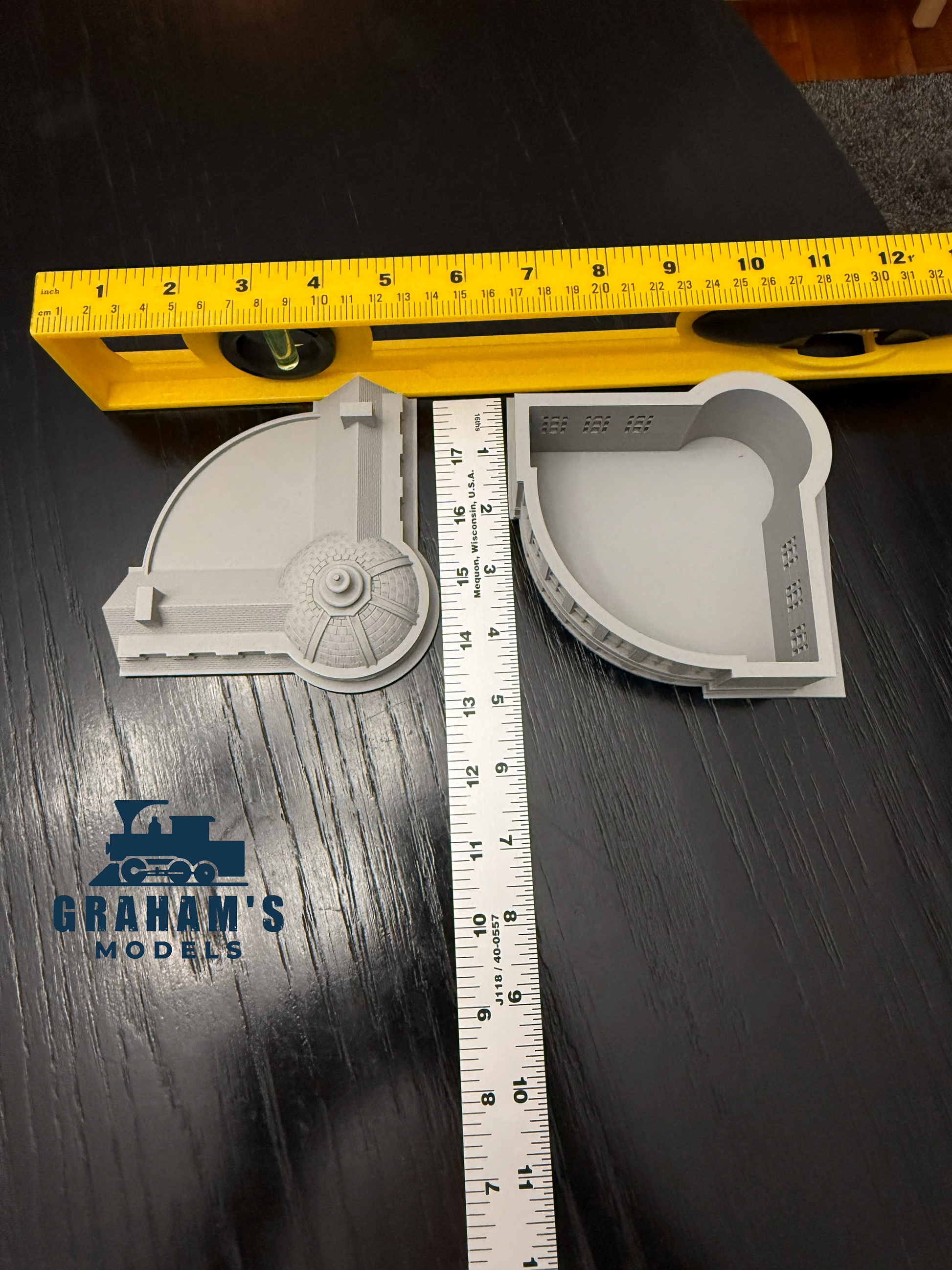 N Scale Library / City Hall - 1:160 Gauge - Preassembled & Built - Graham’s Models