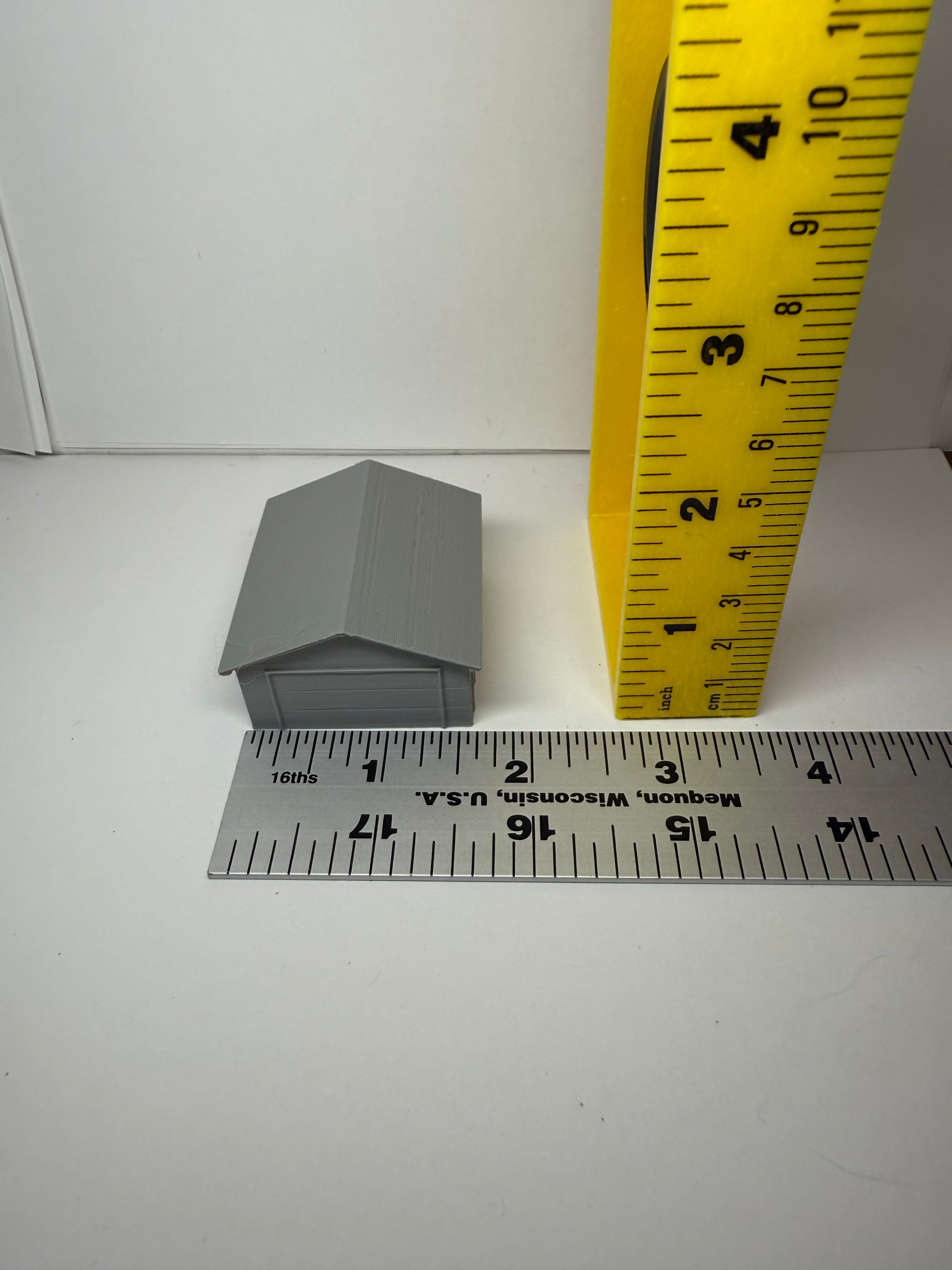 Detached 2 Car Garage (4 Pk) - N Scale - 1:160 Gauge - No Assembly Required - Graham’s Models