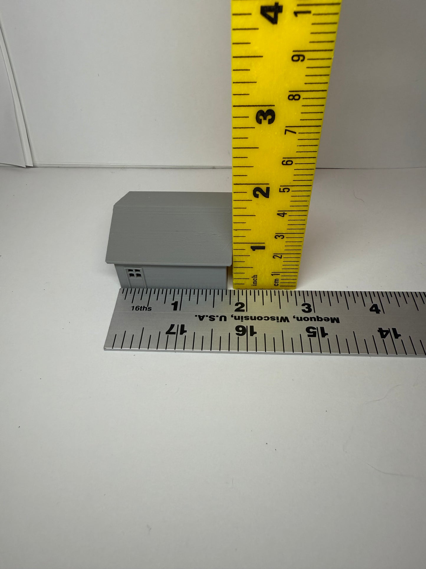 Detached 2 Car Garage (4 Pk) - N Scale - 1:160 Gauge - No Assembly Required - Graham’s Models