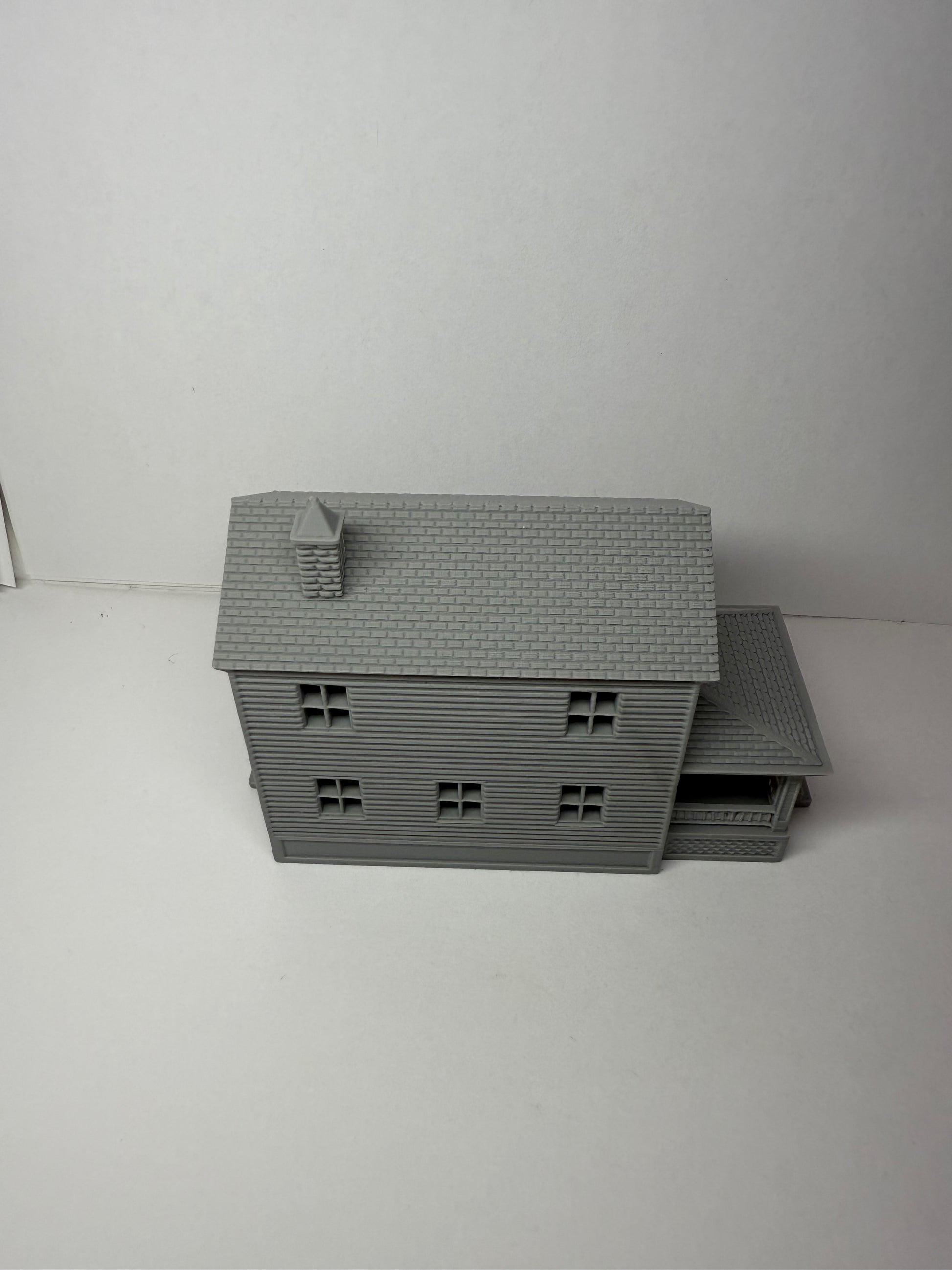 Two Story House - N Scale 1:160 - | Preassembled - Built Up Building - Graham’s Models