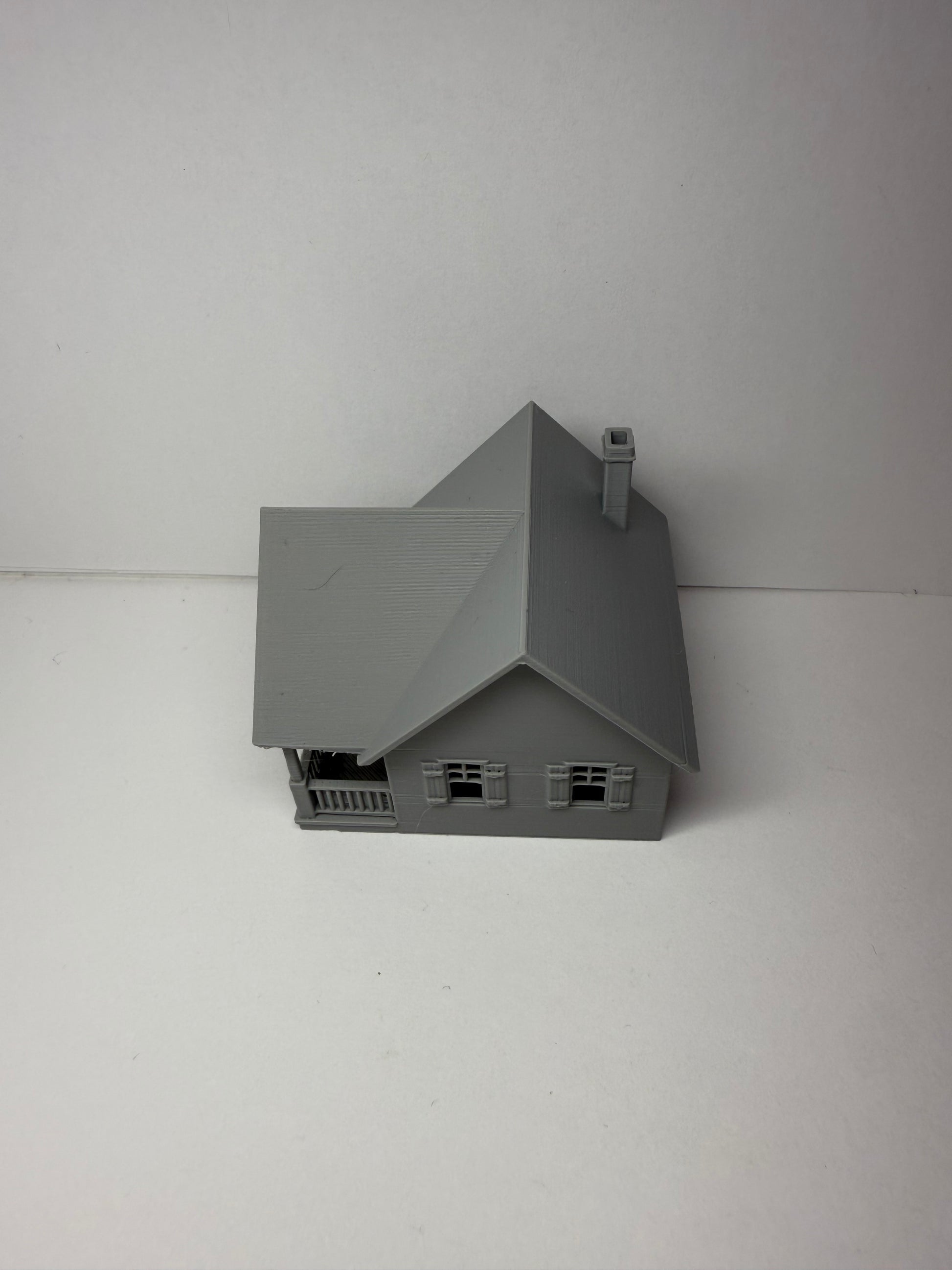 Cozy Craftsman Cottage  House (2 Pk) - N Scale 1:160 - | Prebuilt Building - Graham’s Models