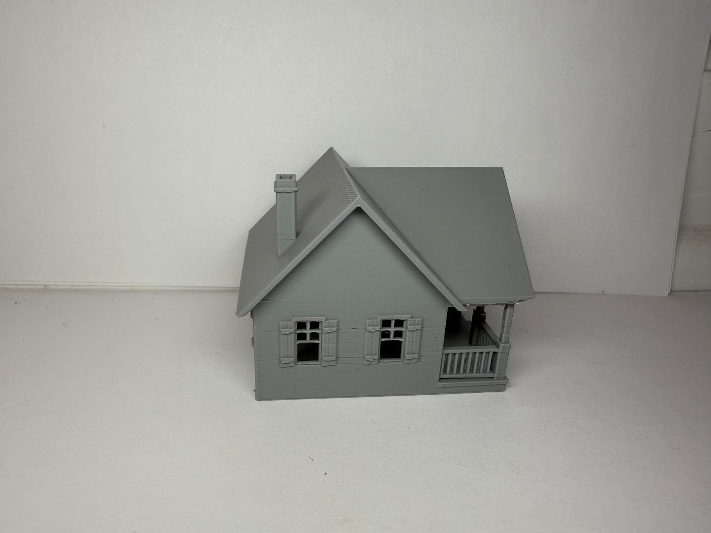 Cozy Craftsman Cottage  House (2 Pk) - N Scale 1:160 - | Prebuilt Building - Graham’s Models