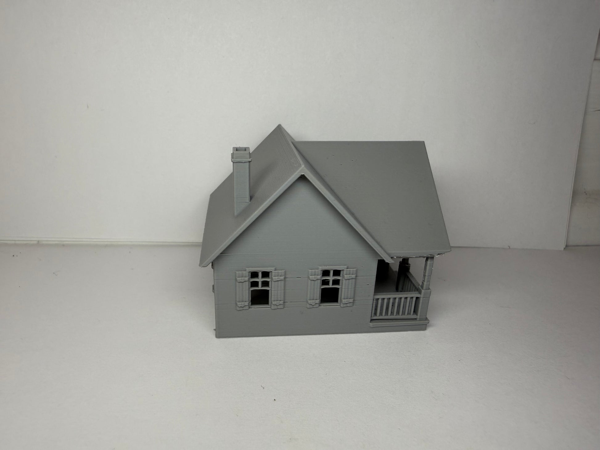Cozy Craftsman Cottage  House (2 Pk) - N Scale 1:160 - | Prebuilt Building - Graham’s Models
