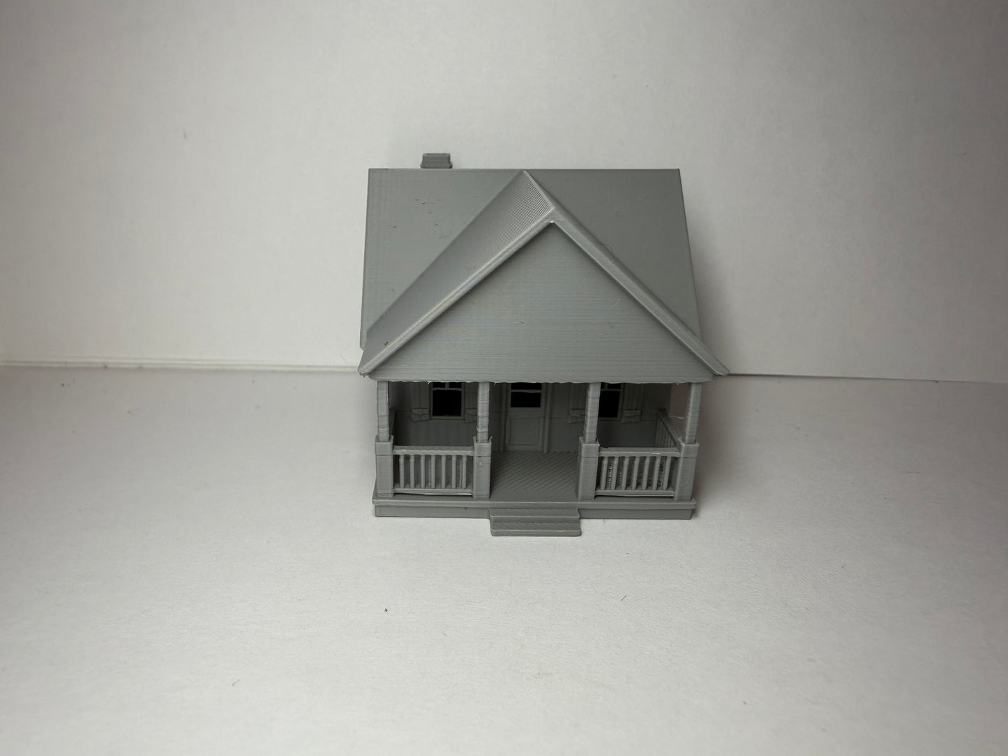 Cozy Craftsman Cottage  House (2 Pk) - N Scale 1:160 - | Prebuilt Building - Graham’s Models