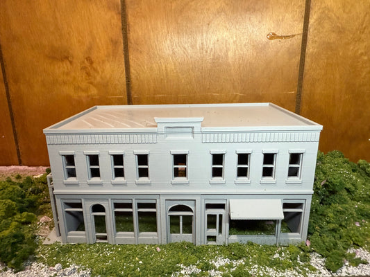 HO Scale Commercial Building 1:87 Gauge - Downtown Building - Built And Ready - Graham’s Models