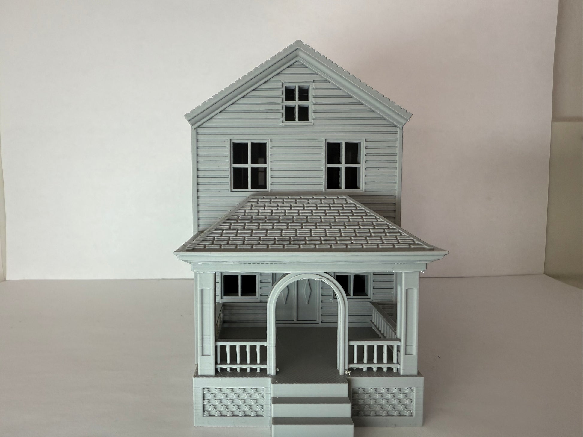 Two Story House - N Scale 1:160 - | Preassembled - Built Up Building - Graham’s Models