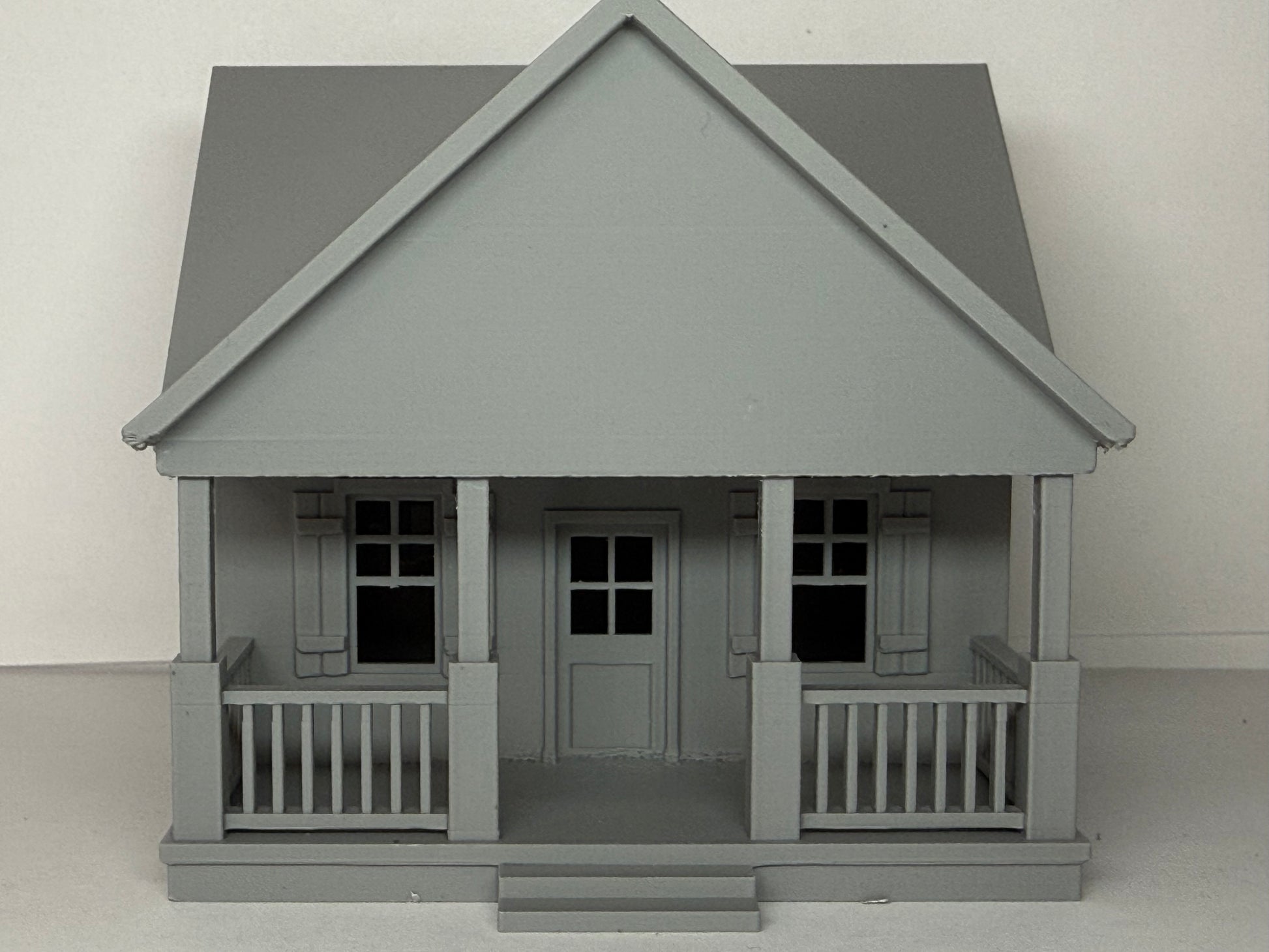 Cozy Craftsman Cottage  House (2 Pk) - N Scale 1:160 - | Prebuilt Building - Graham’s Models