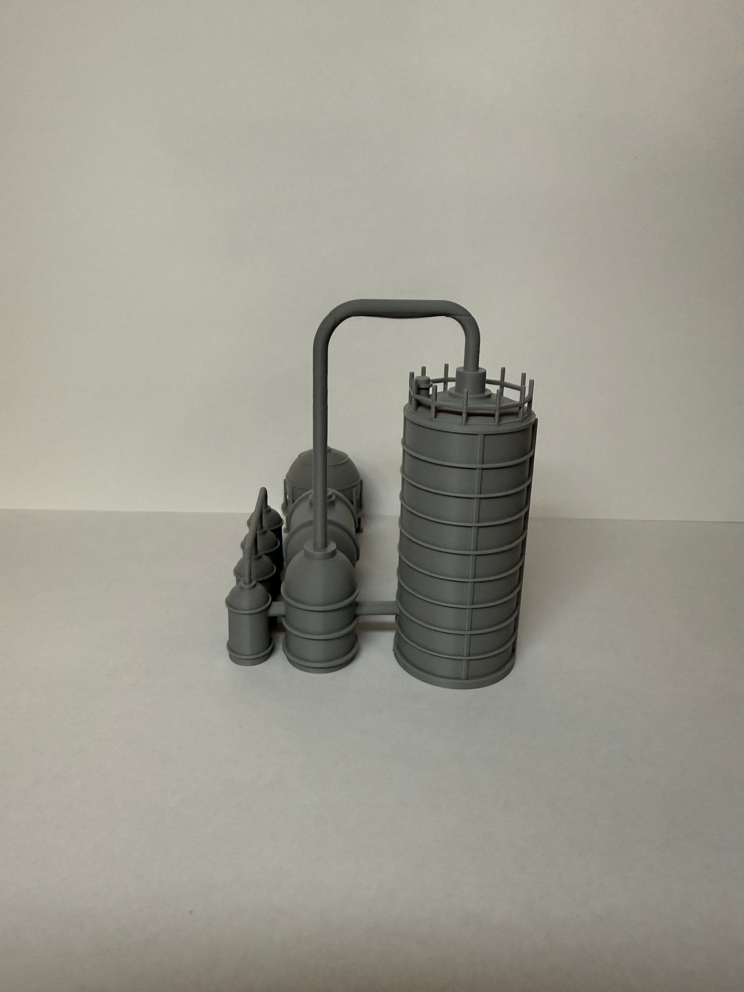 N Scale Fuel Storage / Chemical Factory / 1:160 Gauge/ No Assembly Required - Graham’s Models