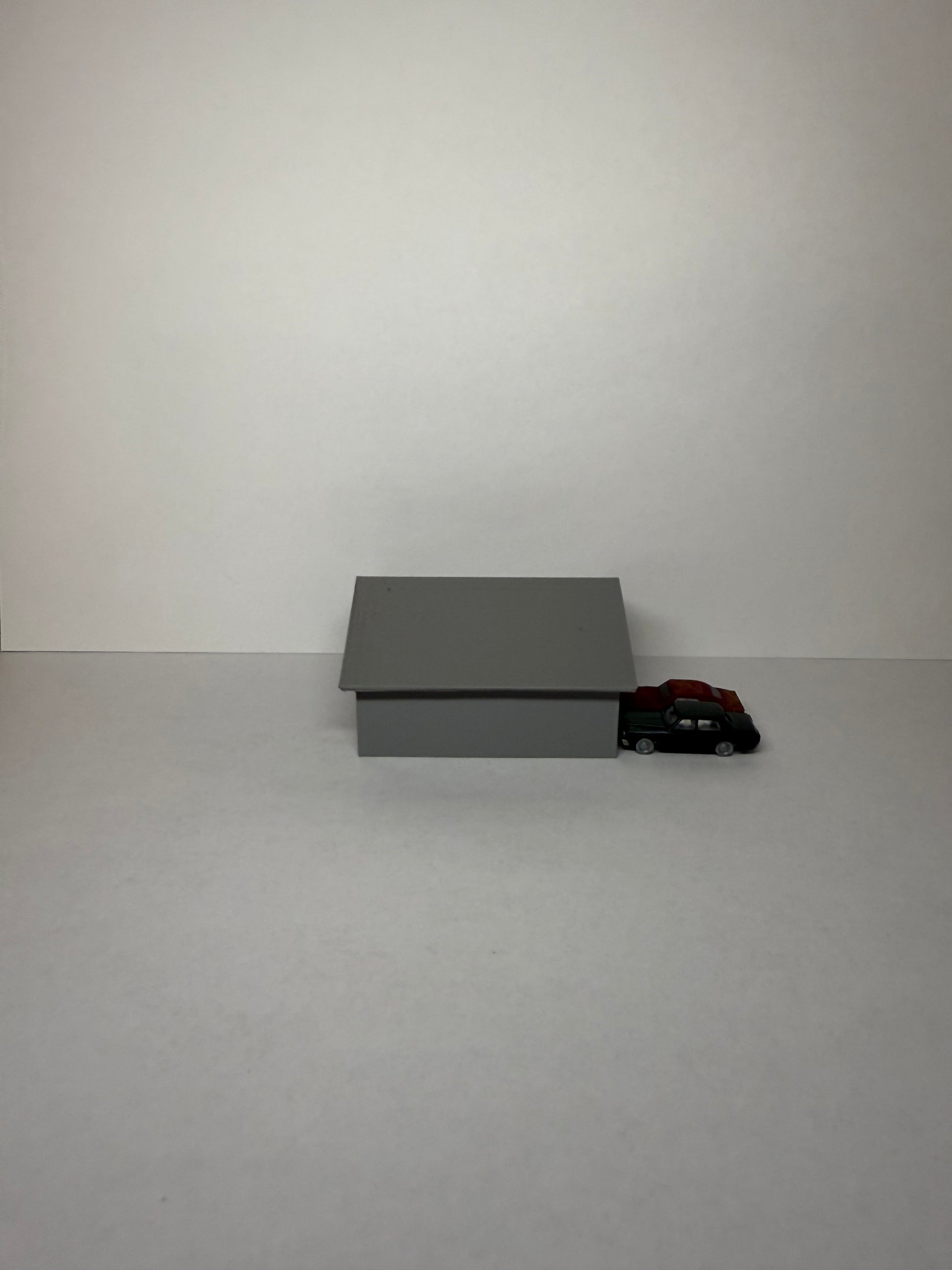 Detached 4 Car Garage (2 Pk) - N Scale - 1:160 Gauge - No Assembly Required - Graham’s Models