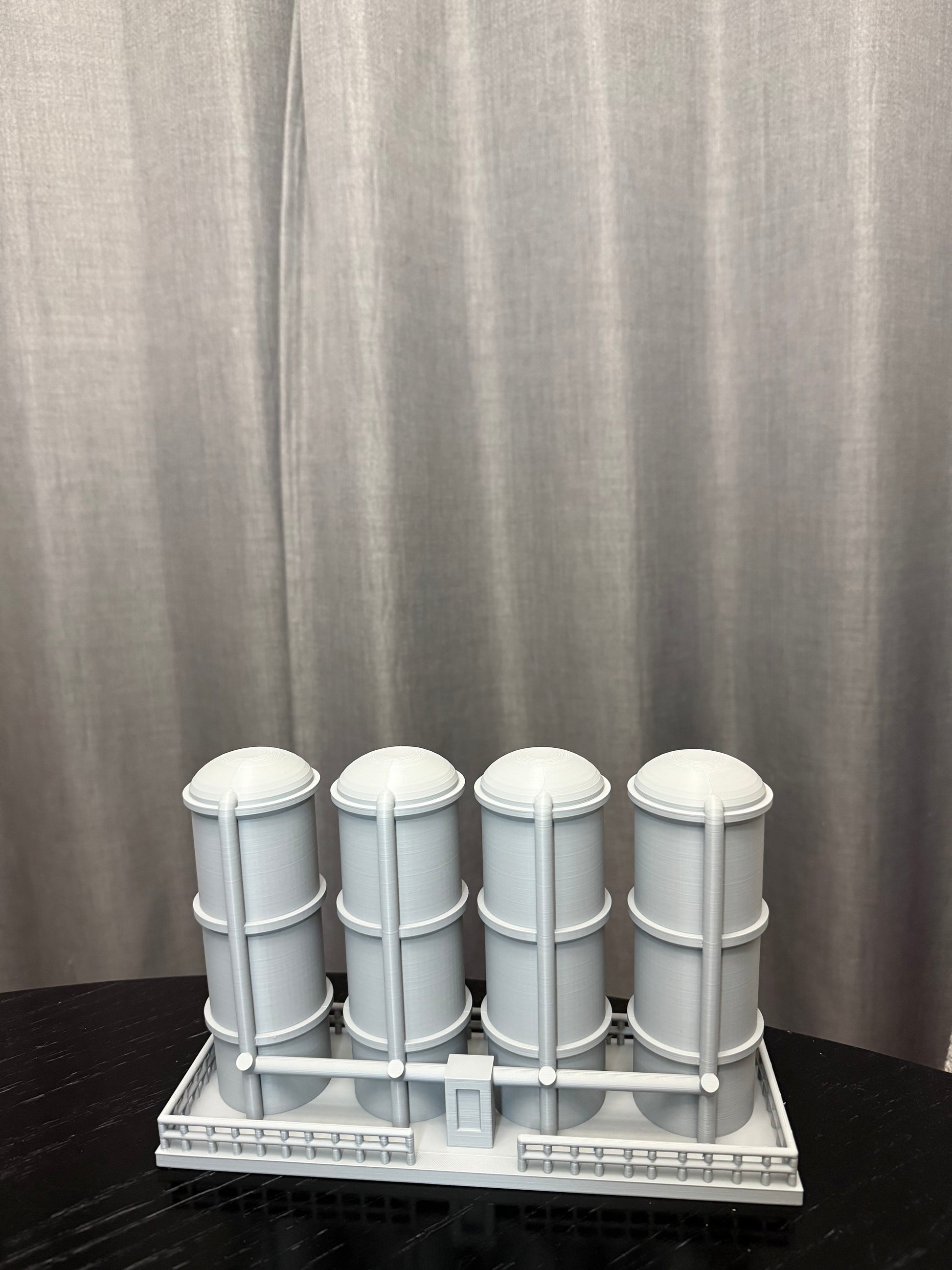 O Scale Fuel Tanks/ 1:48 Gauge/ Prebuilt Building - Assembled - Graham’s Models