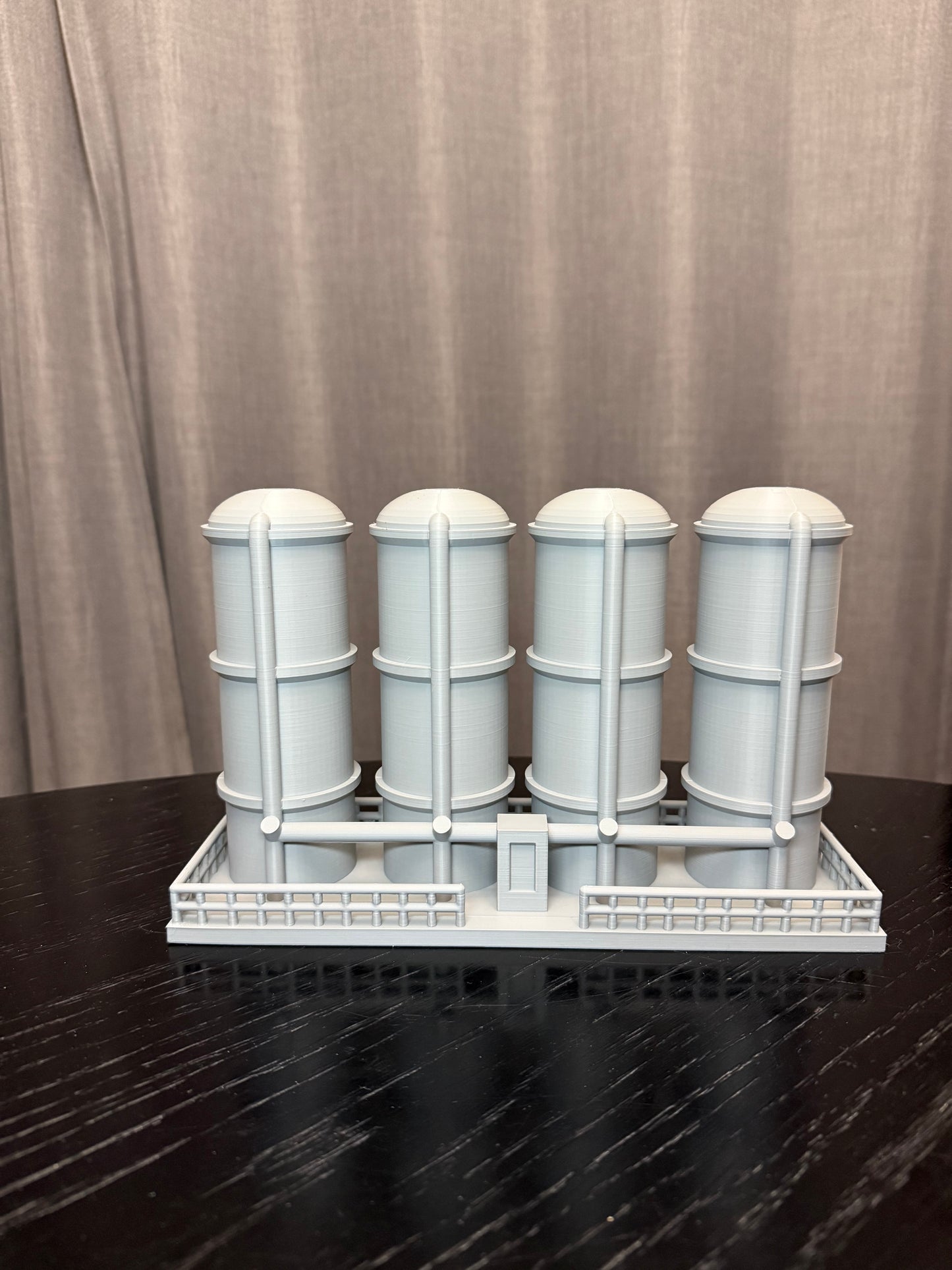 O Scale Fuel Tanks/ 1:48 Gauge/ Prebuilt Building - Assembled - Graham’s Models