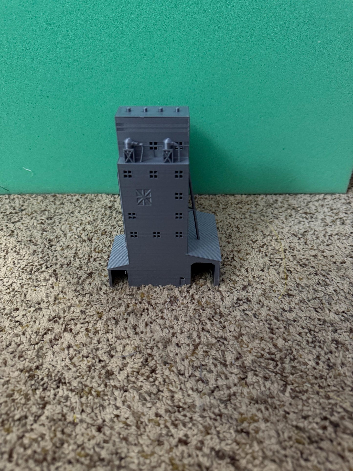 Grain Elevator Silos - Z Scale 1:220 | NO ASSEMBLY