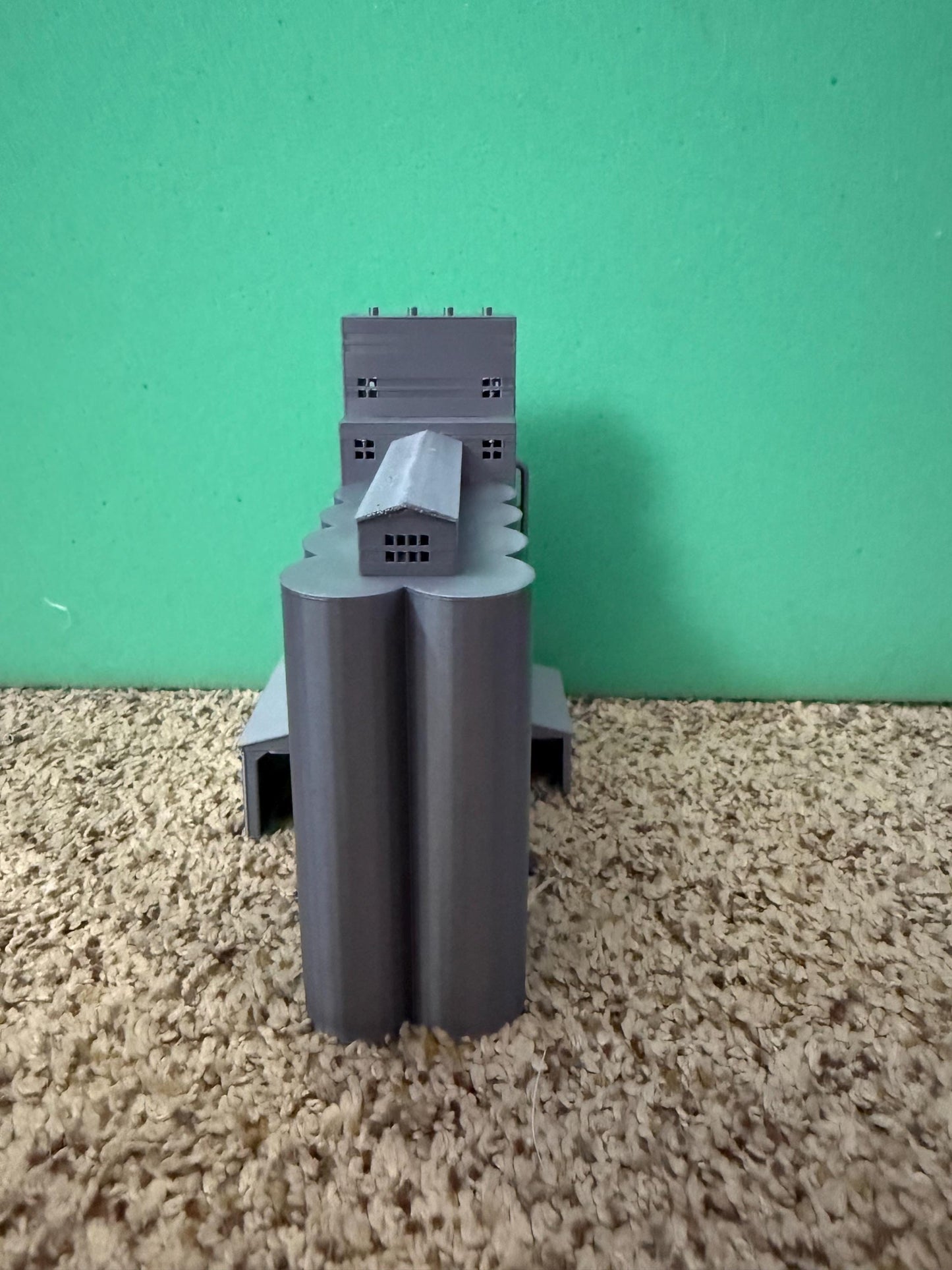 Grain Elevator Silos - Z Scale 1:220 | NO ASSEMBLY