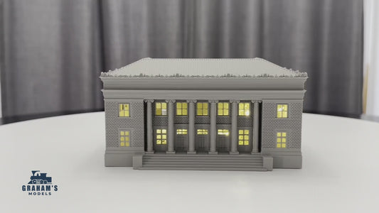 Post Office - N Scale / 1:160 Gauge - Mostly Assembled