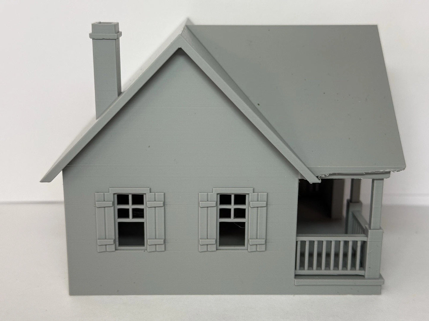 Craftsman House - HO Scale 1:87 Gauge - Buildings Built Up And Assembled - Graham’s Models