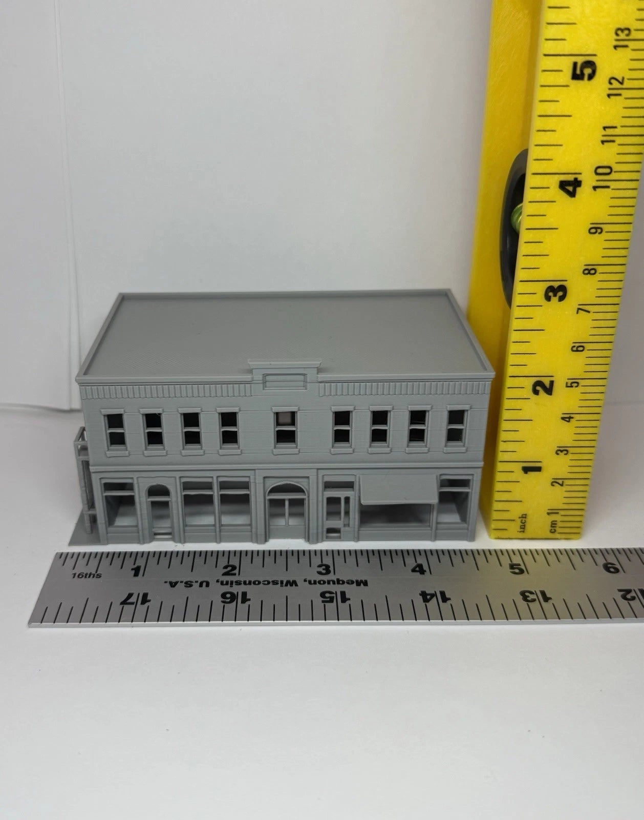 N Scale Commercial Building 1:160 Gauge - Downtown Building - Built And Ready - Graham’s Models